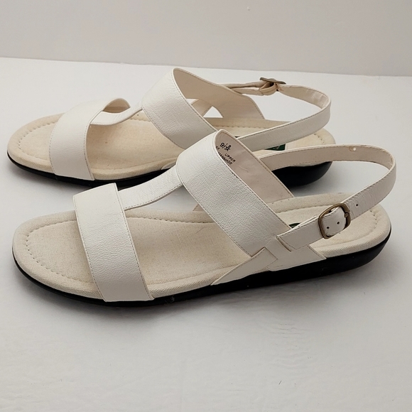 Easy Spirit Woodley White Women's Size 9 1/2 9.5 M Casual Sandles Kashi Kid - Picture 4 of 12